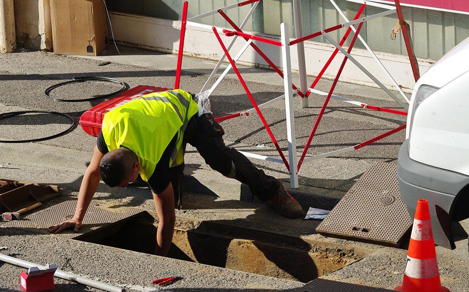 travaux assainissement Villetaneuse